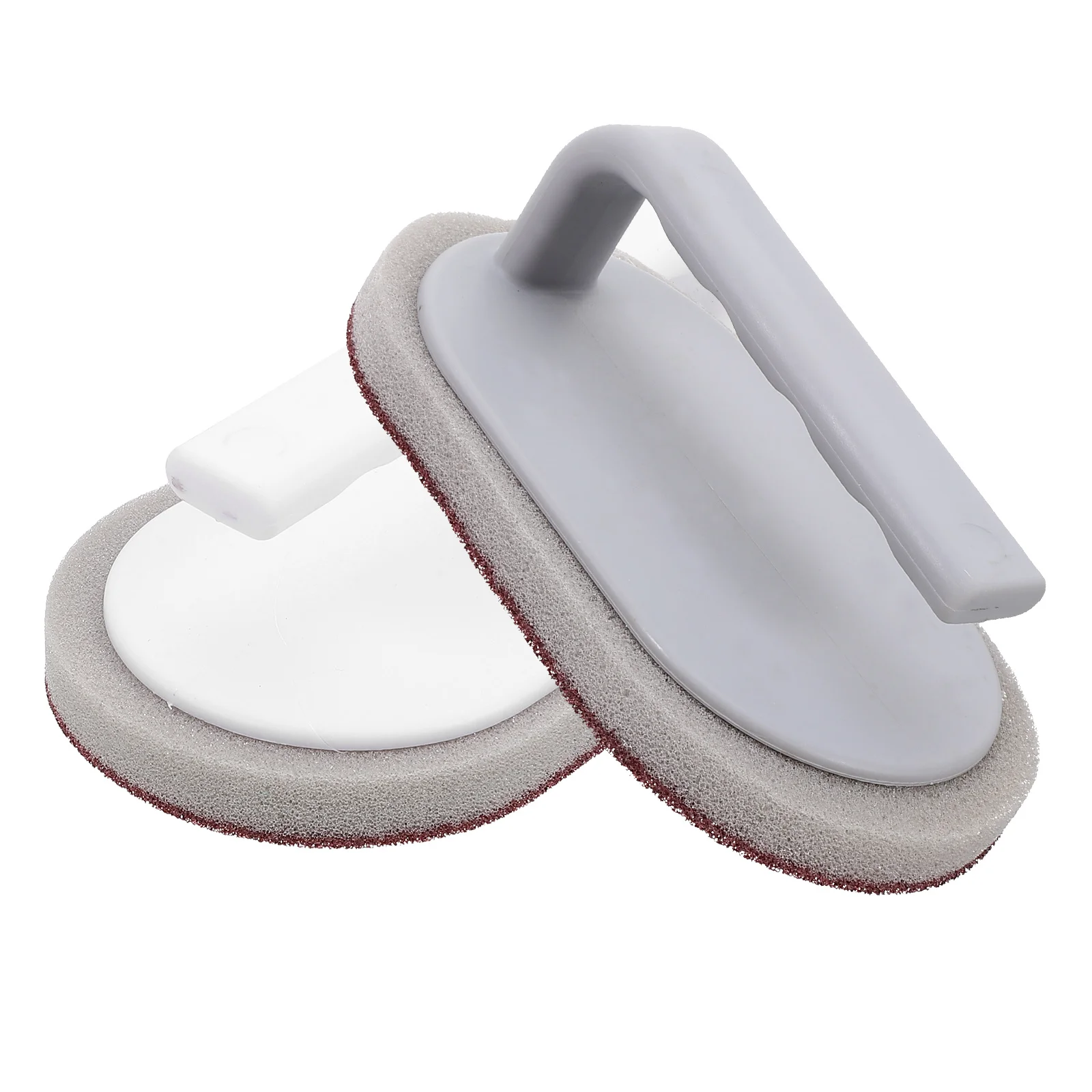 

2pcs Kitchen Cleaning Sponge Reusable Washing Brush Double Sided Scrubber For Rust Removal Dish Sponge
