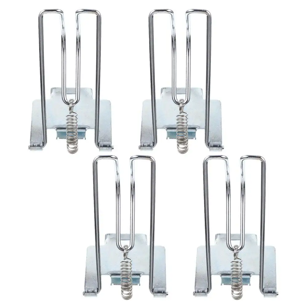 

4 Pcs Cashier Box Clip Tray Insert Clips Register Bill Drawer Money Banknote Storage