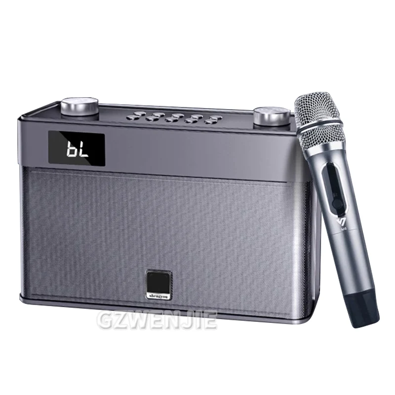 40W Bluetooth Speaker Outdoor MP3/U Disk /TF card Portable Wireless Karaoke Stereo Surround Subwoofer With Mic