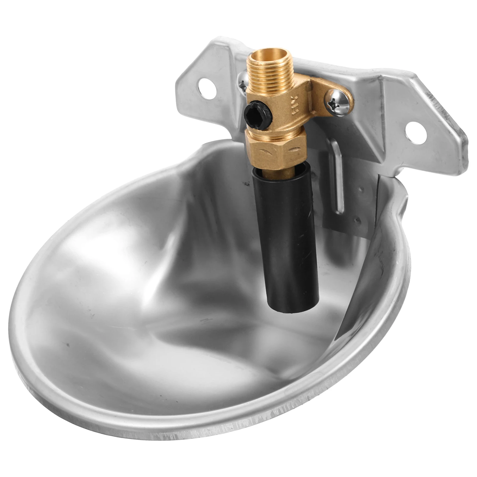

Automatic Waterer for Cattle Sheep Goats Horses Stainless Steel Livestock Drinking Bowl Farm Animal Water Dispenser Durable Safe