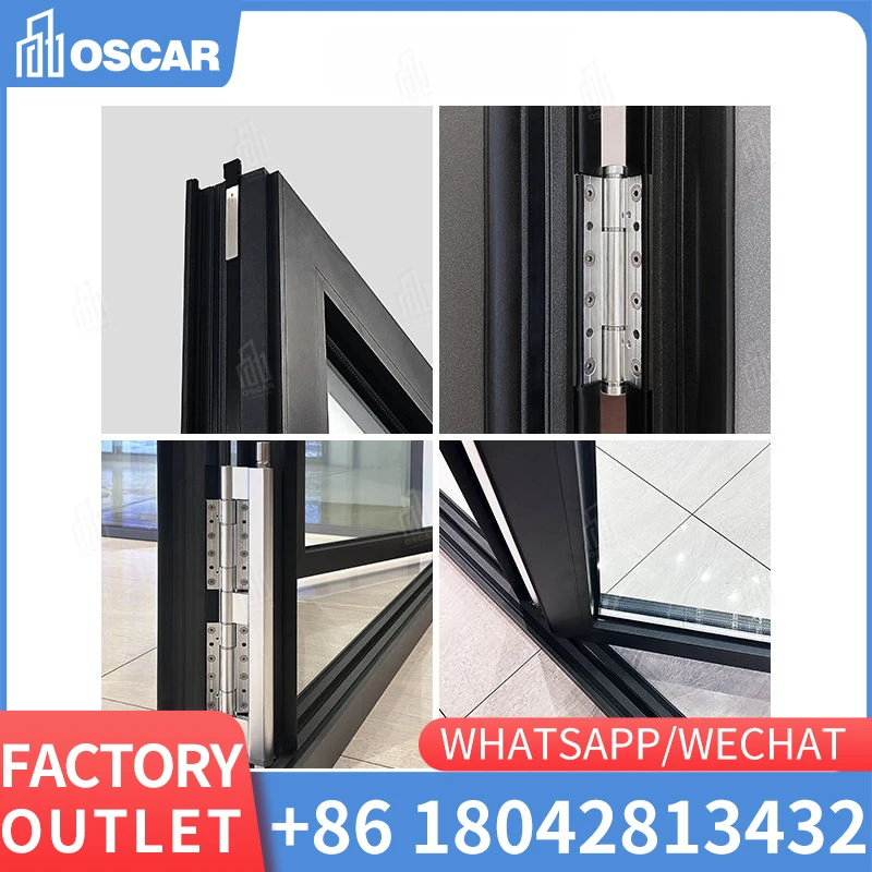 sliding doors 4panel glass door porte coulissante en