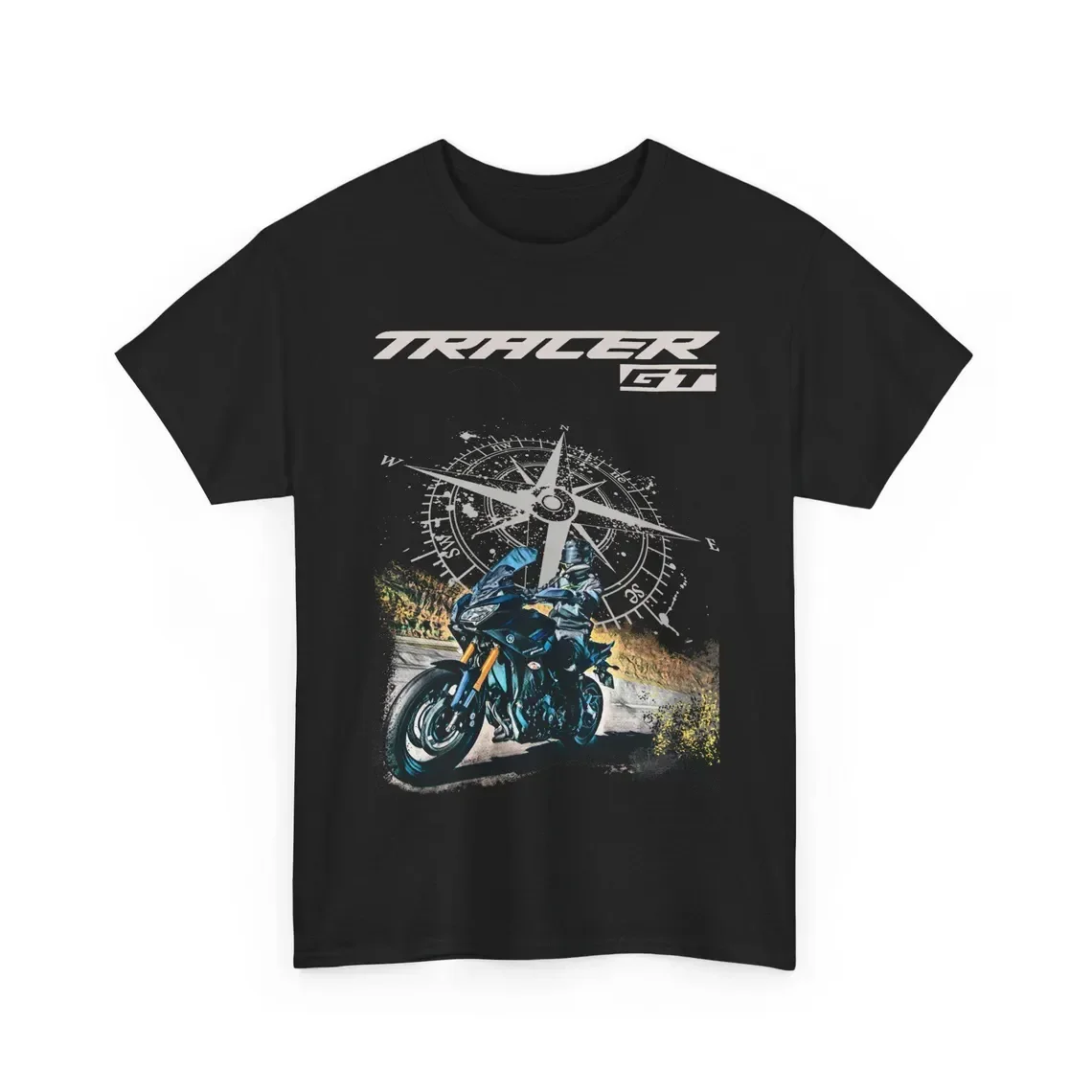

@EY Y.amaha MT 09 Tracer 9 GT T Shirt Sport Touring Motorcycle Tee Engine Rider Graphic Top Versatile Performance Gift For Fans