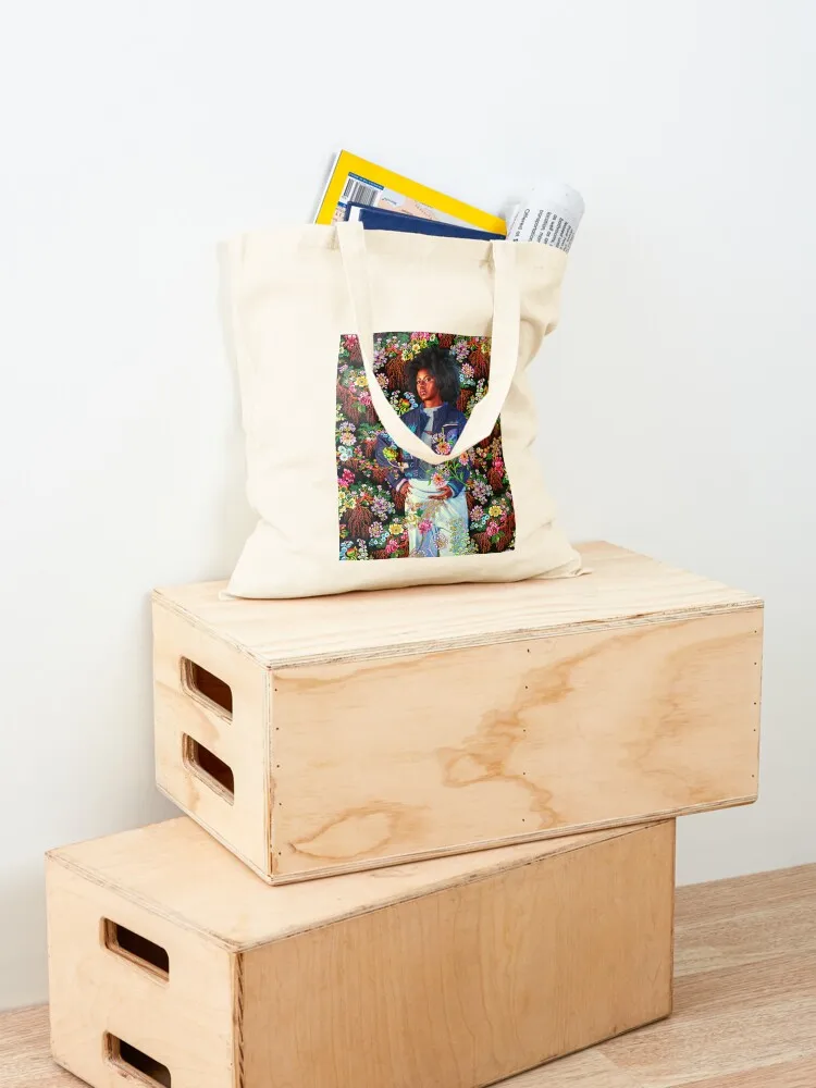Kehinde Wiley Portrait of Nelly Moudime II Tote Bag حقيبة تسوق حقائب مخصصة حقيبة نسائية فاخرة للنساء