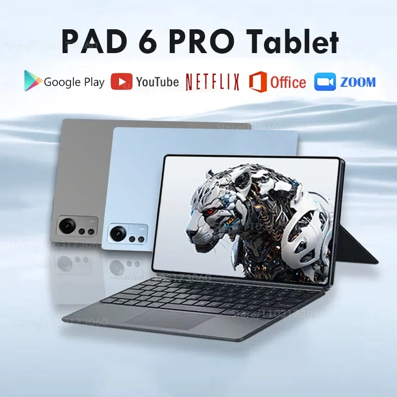 2024 Global Version Pad 6 Pro Snapdragon 888 Tablet Android 13 16GB RAM 1TB ROM 11inch Tablets PC 5G WIFI Google Play Pad 6 Pro