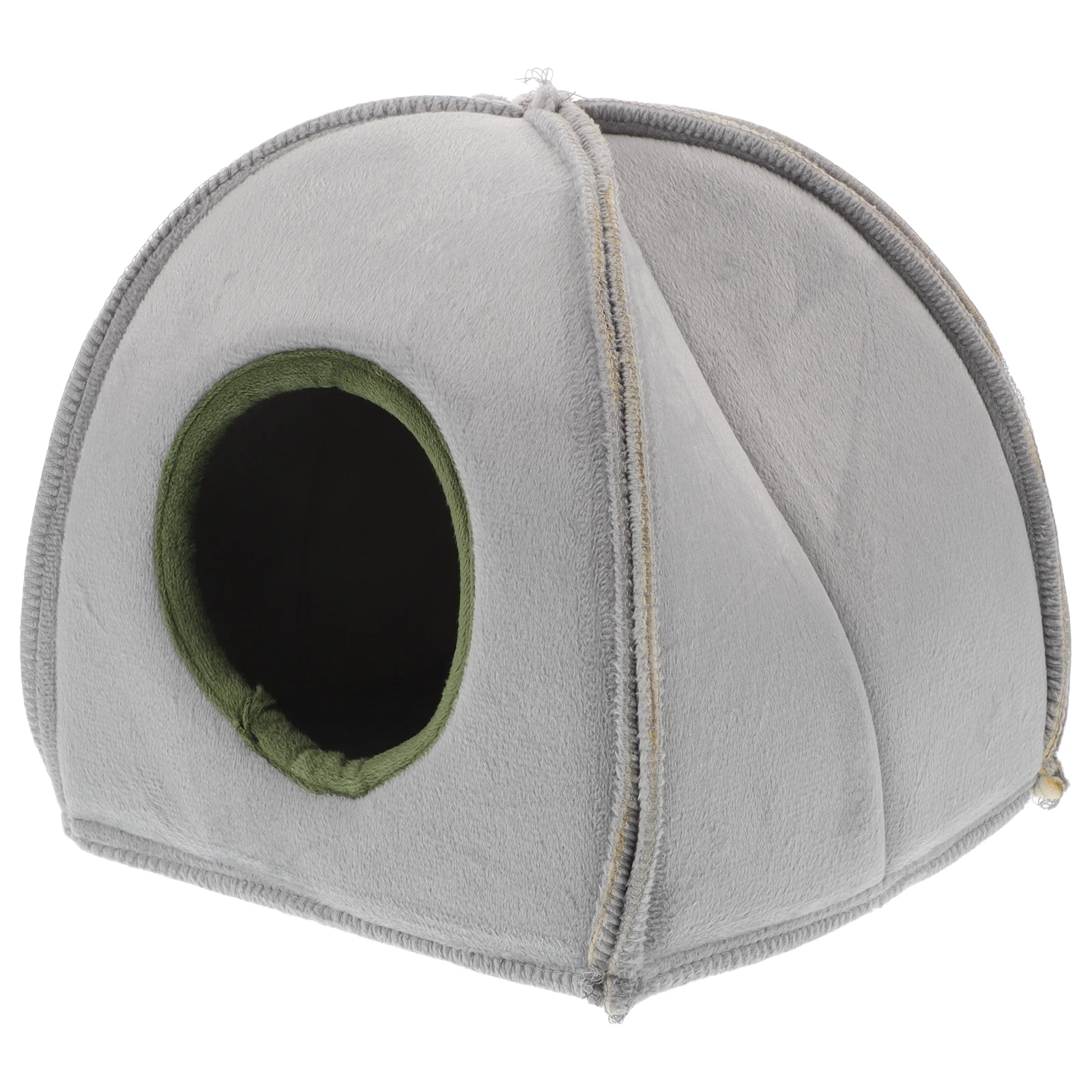 

Semi-Enclosed Hamster Mongolian Yurt Design Windproof Warm Bed Hideout For Hamster Guinea Pig Chinchilla Cage Accessories Cute