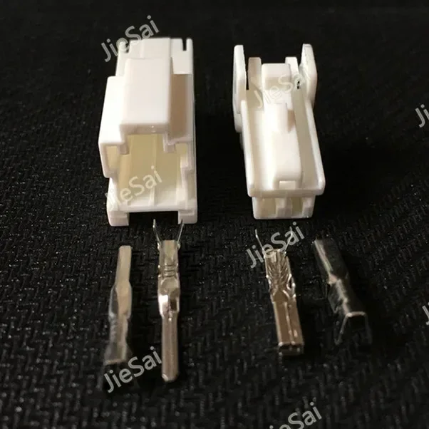 Automotive 2 Pin Plug 7123-8326 Electrical Female Male Wiring Harness Connector For Light Socket
