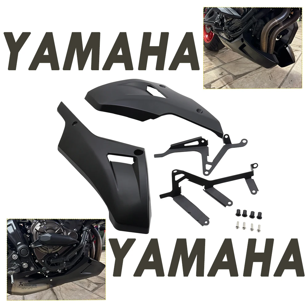 

Motorcycle Belly Pan Engine Spoiler Lower Fairing Frame Panel Protector FOR Yamaha MT07 MT-07 FZ-07 Tracer 700 2014-2024