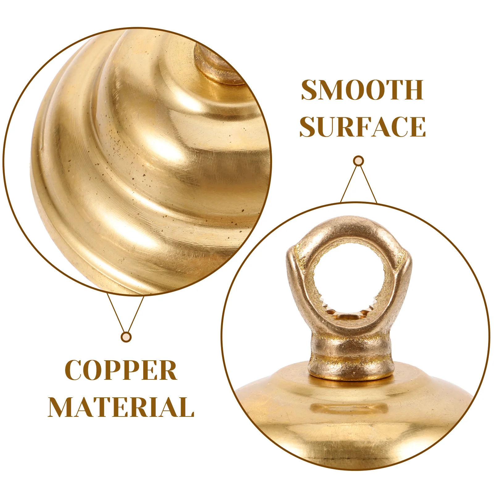 مغلق هوك النحاس ضوء تصاعد قوس السقف المظلة الثريا غطاء طقم قطع غيار قلادة مصباح DIY التبعي التصميم الحديث #5