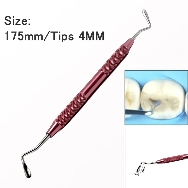 Łopatka do wypełniania żywicy dentystycznej estetyczna odbudowa dentystyczna replika tylnych zębów w celu uproszczenia modelowania zgryzu laboratorium dentystyczne