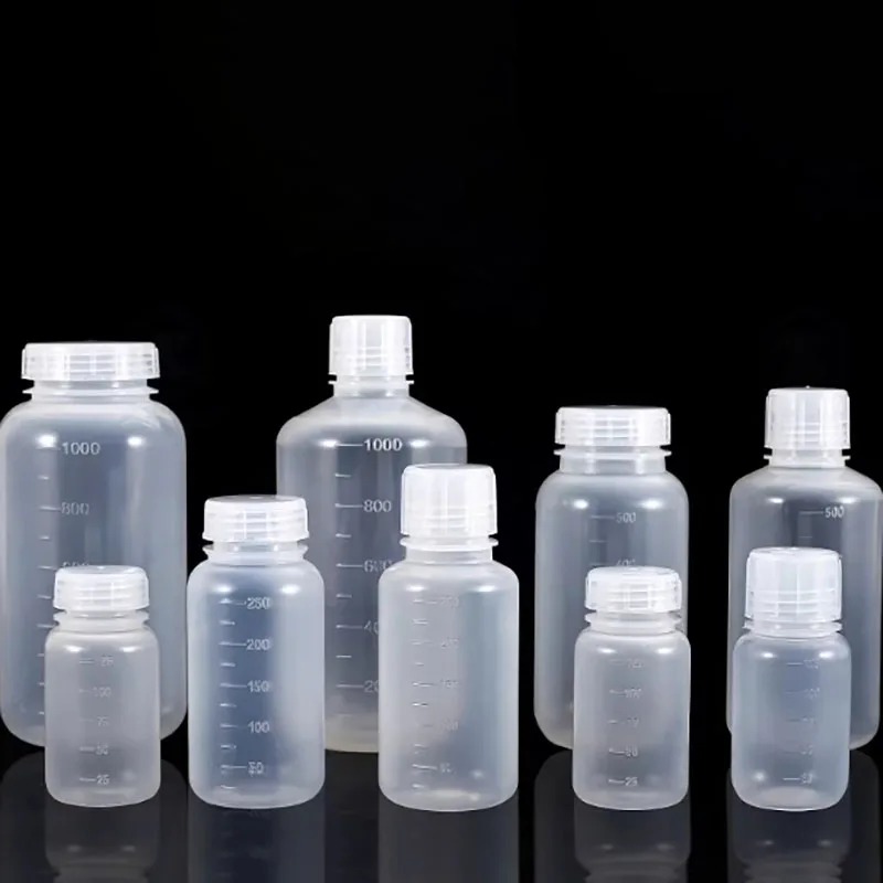 

PP plastic reagent bottle resistant to acid and alkali corrosion graduated bottle resistant to high temperature sterilization