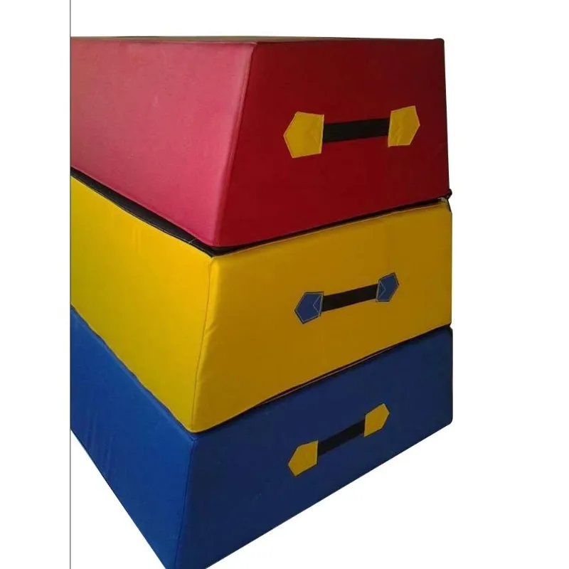 Trapezoidal three-layer platform jumping platform gymnastics hanging horse gymnastics foam jumping box