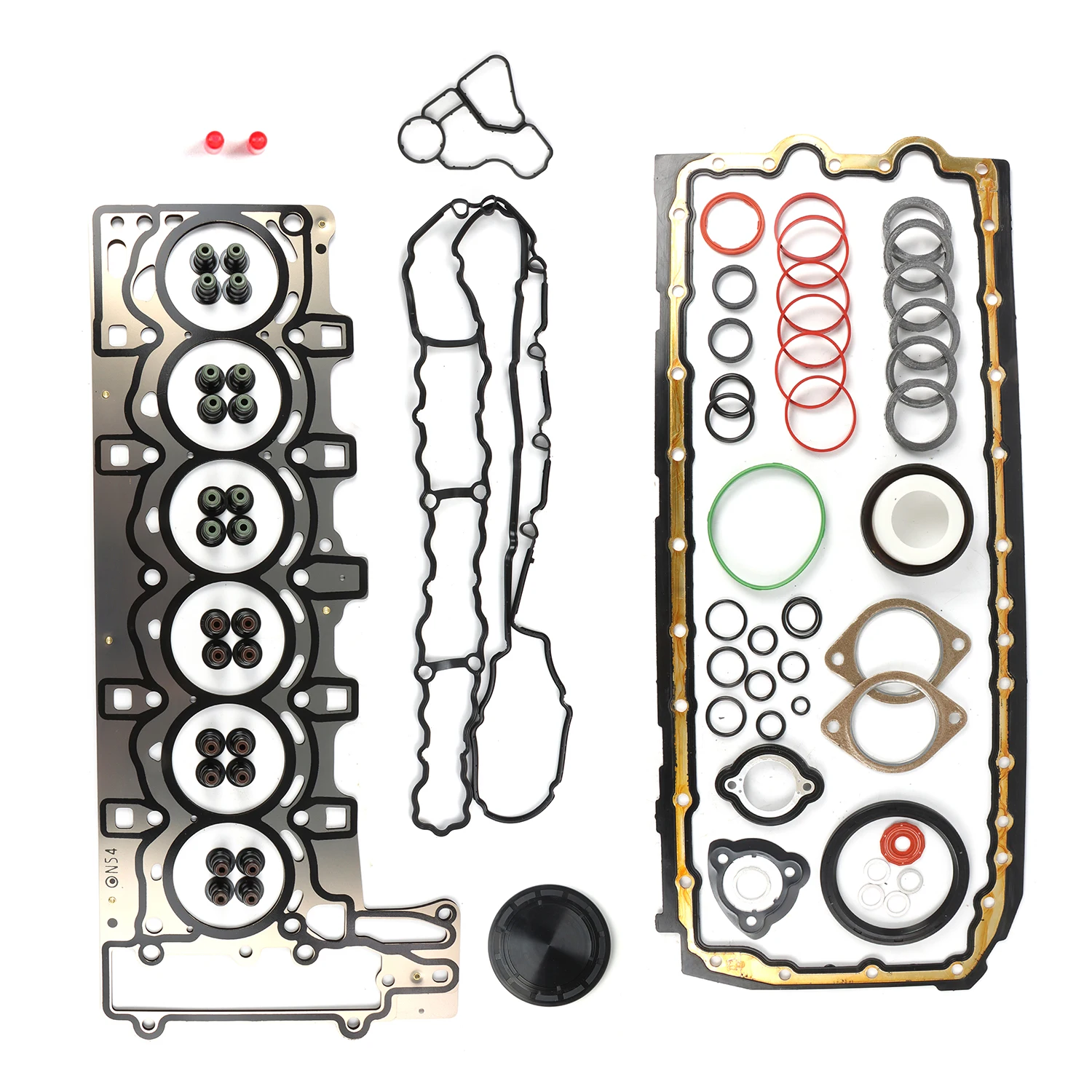 N54 N54B30 Engine Overhaul Gasket Seals Kit For BMW 135i 335i 535i 740i E60 E90 E92 E89 E71 X6 Z4 3.0L L6 Turbocharged