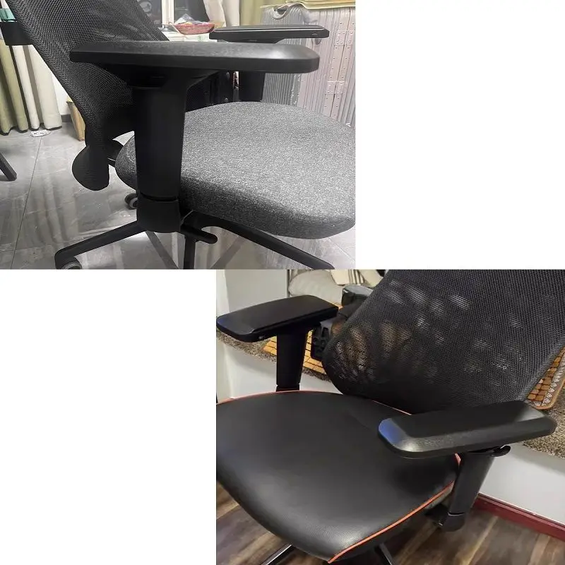 Office Chair Armrest Footrest Adjustable Computer Office Swivel Lifting Chair Armrest Footrest Set Lifting Rotation Armrests