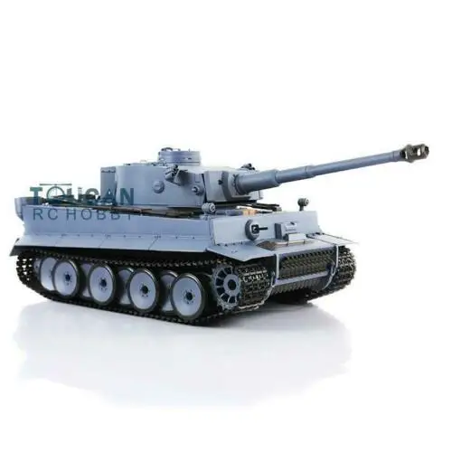 1/16 2.4Ghz Heng Long 7.0 Plastic Ver German Tiger I RTR RC Tank Toys Smoking Unit 3818 Model TH17233