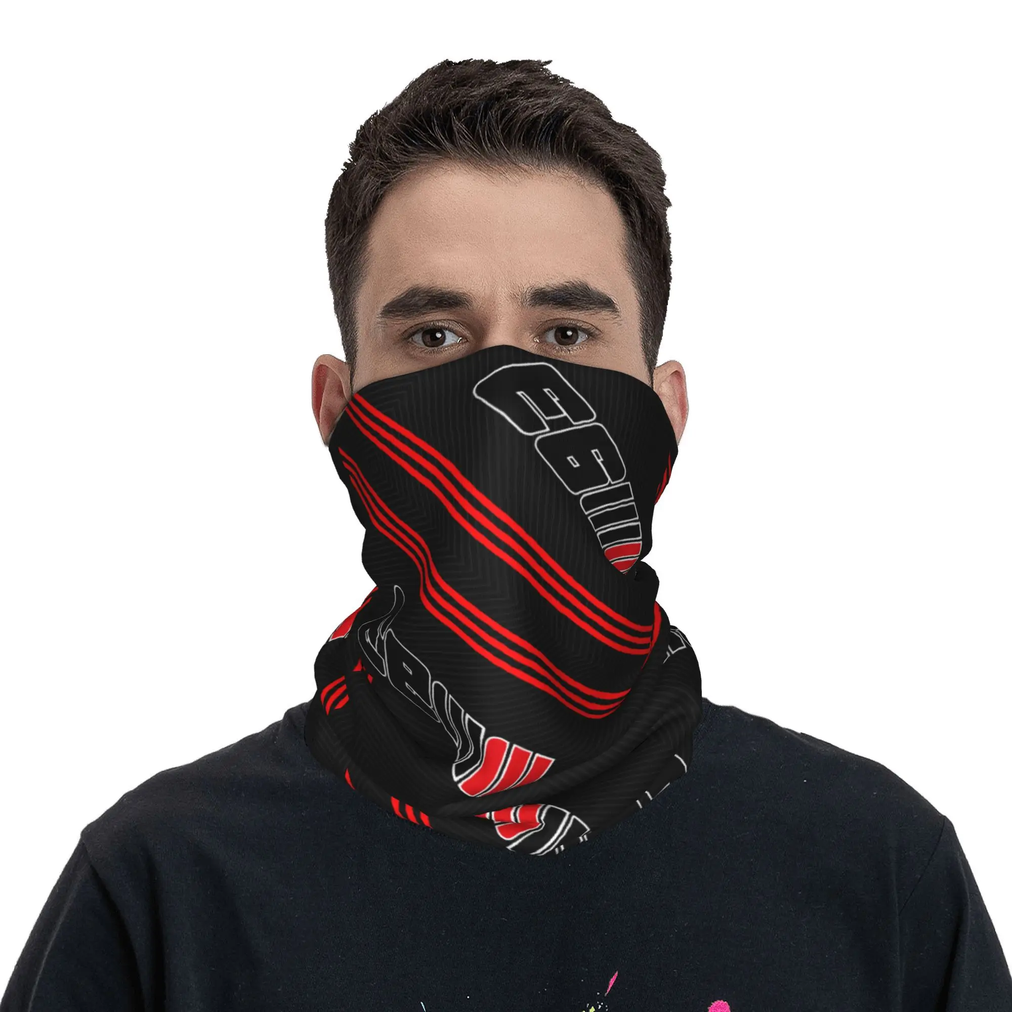 Custom 93 Marquezs Marxs Car Bandana Neck Gaiter UV Protection Face Scarf Cover Men Women  Headwear Tube Balaclava