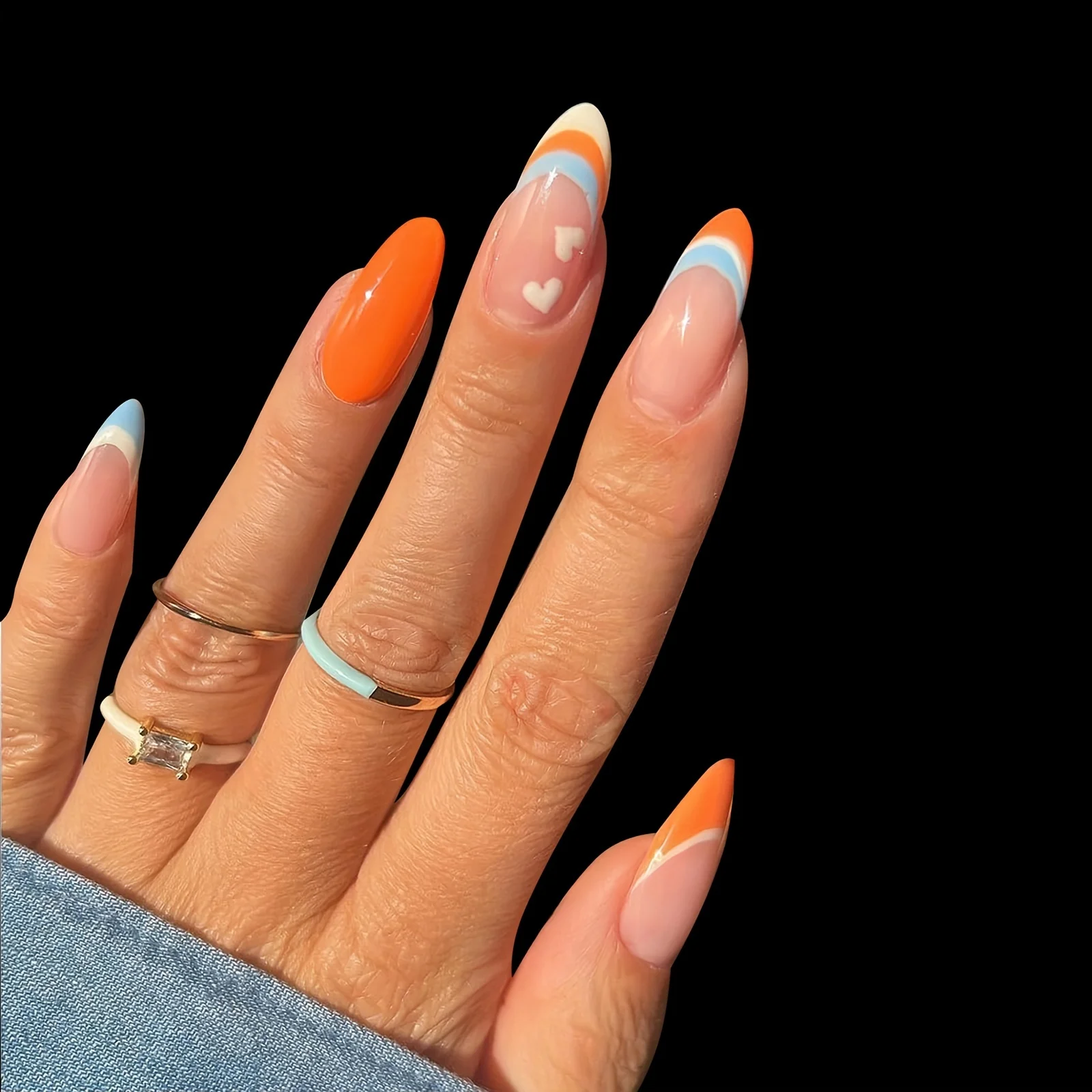 320pcs Medium/Short Oval Nail Tips Set | Matte Clear Half Cover False Nails In 15 Sizes & Extensions Nail Supplies Nail Kit Ful