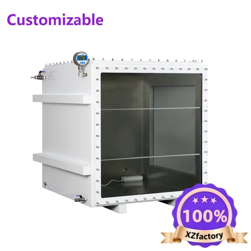 Factory Direct 2026 Top RatedAcrylic vacuum box laboratory glue defoaming box negative pressure defoaming drying stainless steel