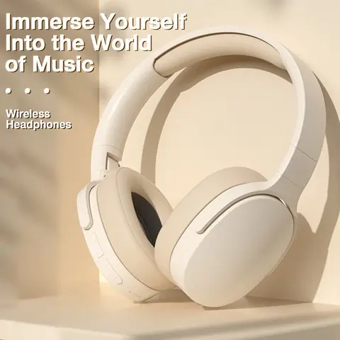 P2961 무선 헤드폰 마이크 내장 노이즈 캔슬링 없음 TWS 이어버드 게이밍 헤드셋 스테레오 하이파이 이어폰 아이폰용 헤드셋