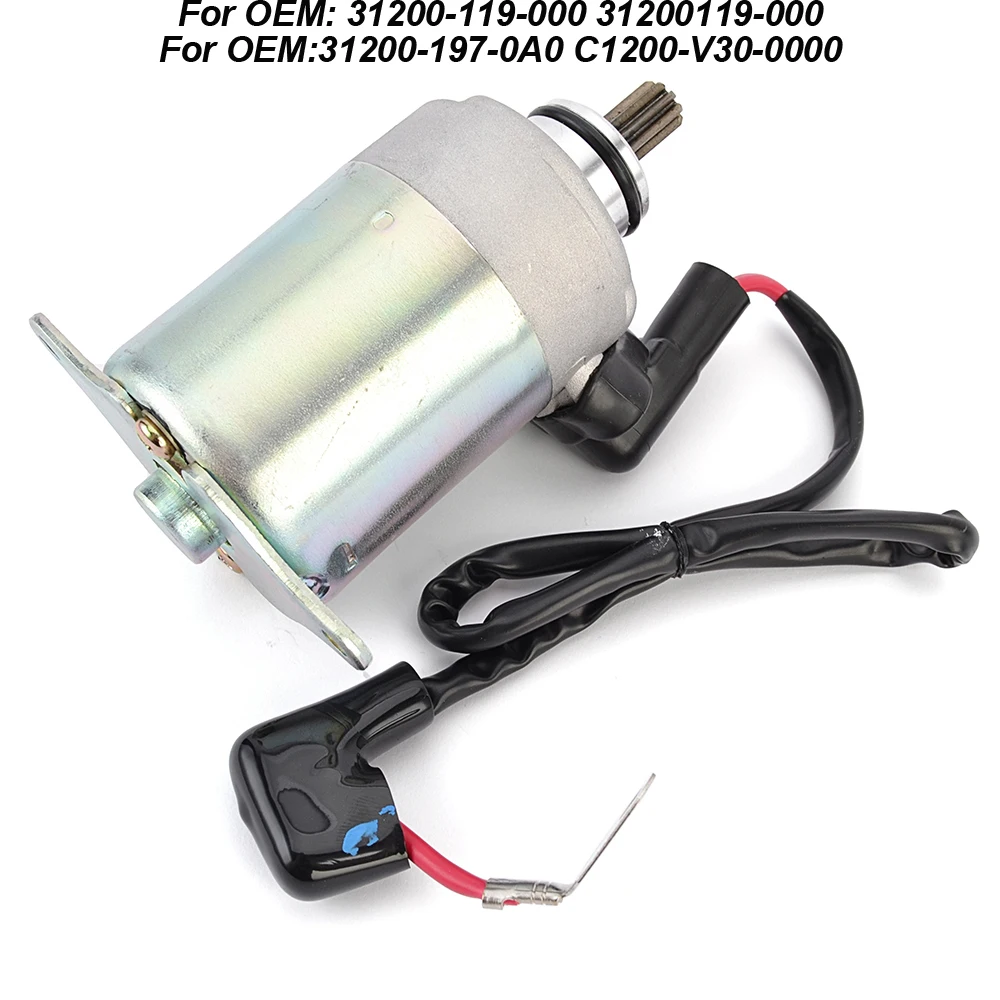 

Motorcycle Starter Motor For Aeon ATV Utility Overland RS RSII 125 180 For Adly ATV Sport Utility Crossroad Crossover 150