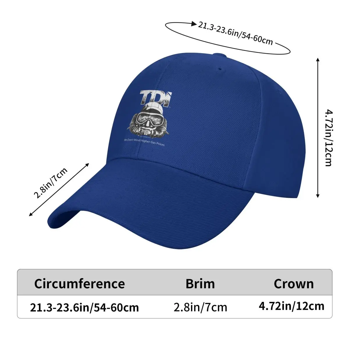 Dive Scuba Diving - Helmet Basic Cap Fashion Casual Baseball Caps Adjustable Hat Unisex Baseball Hats Customizable Polychromatic