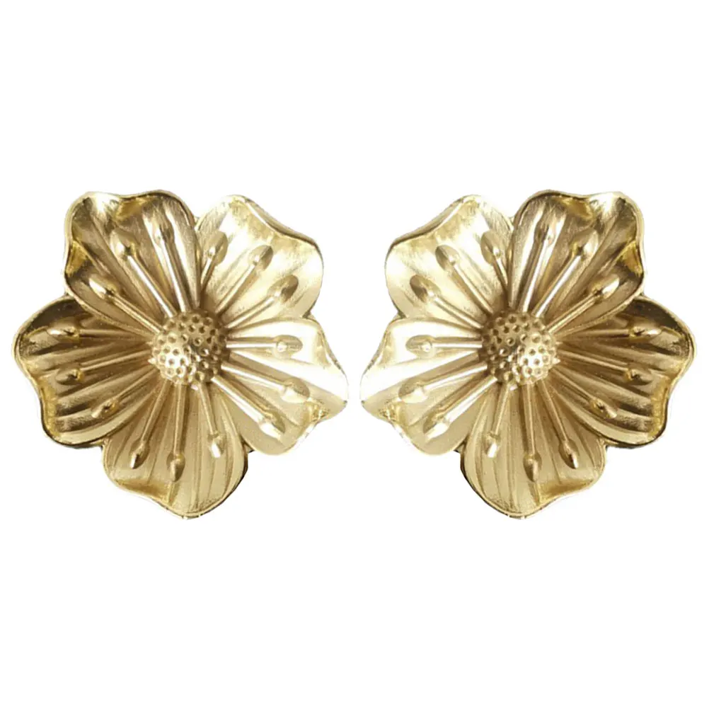 

2 Pcs Brass Handle Dresser Bow Shape Cabinets Knobs Grace Golden Pearl Vintage Decor