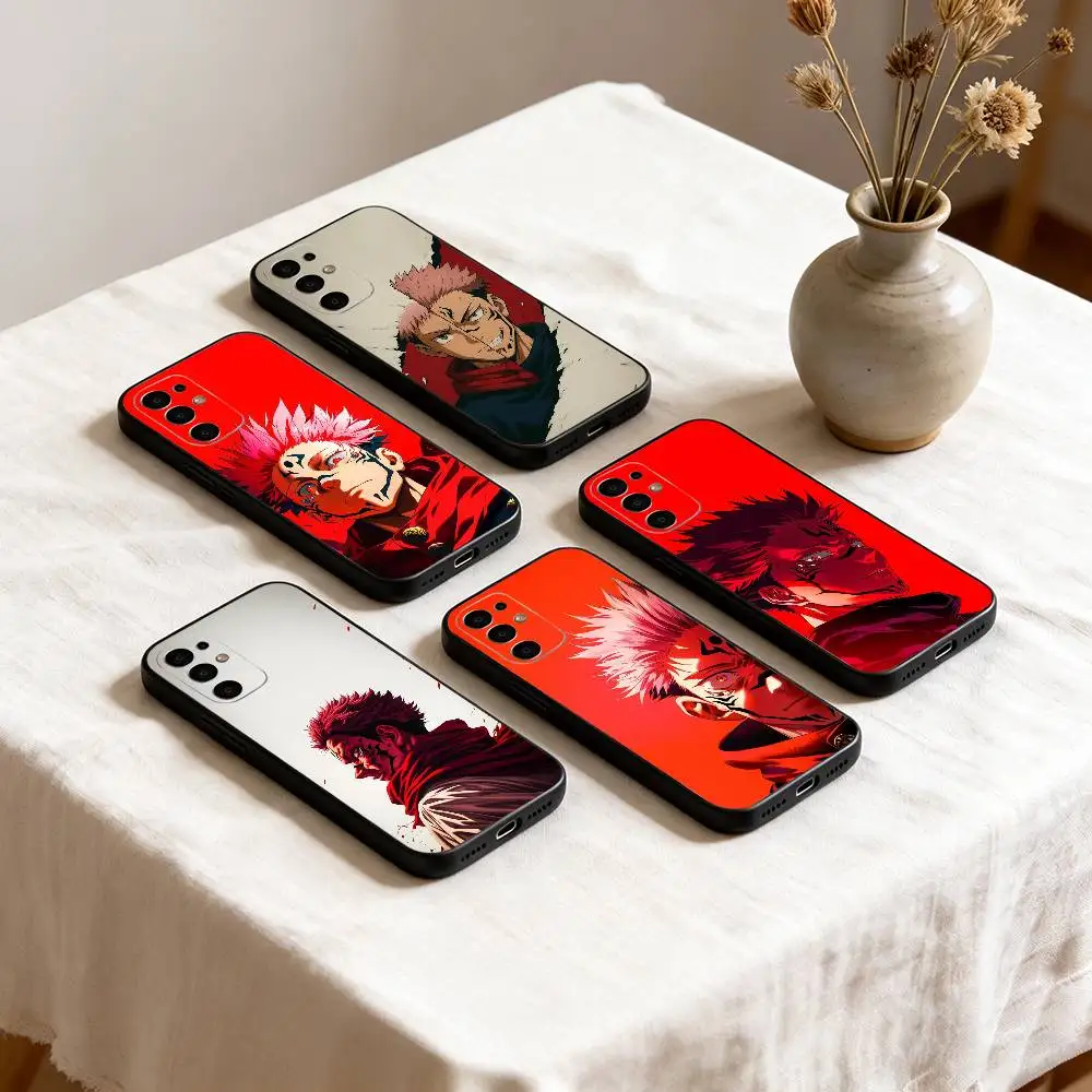 J-Jujutsu K-Kaisen Itadori Y-Yuji  Phone Case For Samsung S25,S24,S21,S22,S23,S30,Ultra,S20,Plus,Fe,Soft Silicone Black Cover