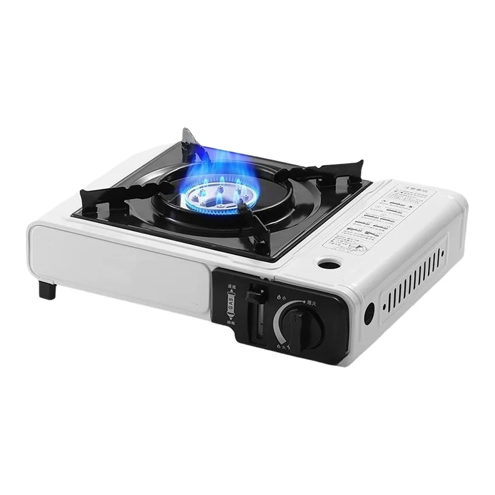 2025Portable extérieur Cassette poêle Butane cuisinière à gaz pour marmite barbecue Camping cuisine léger brûleur à gaz barbecue grill