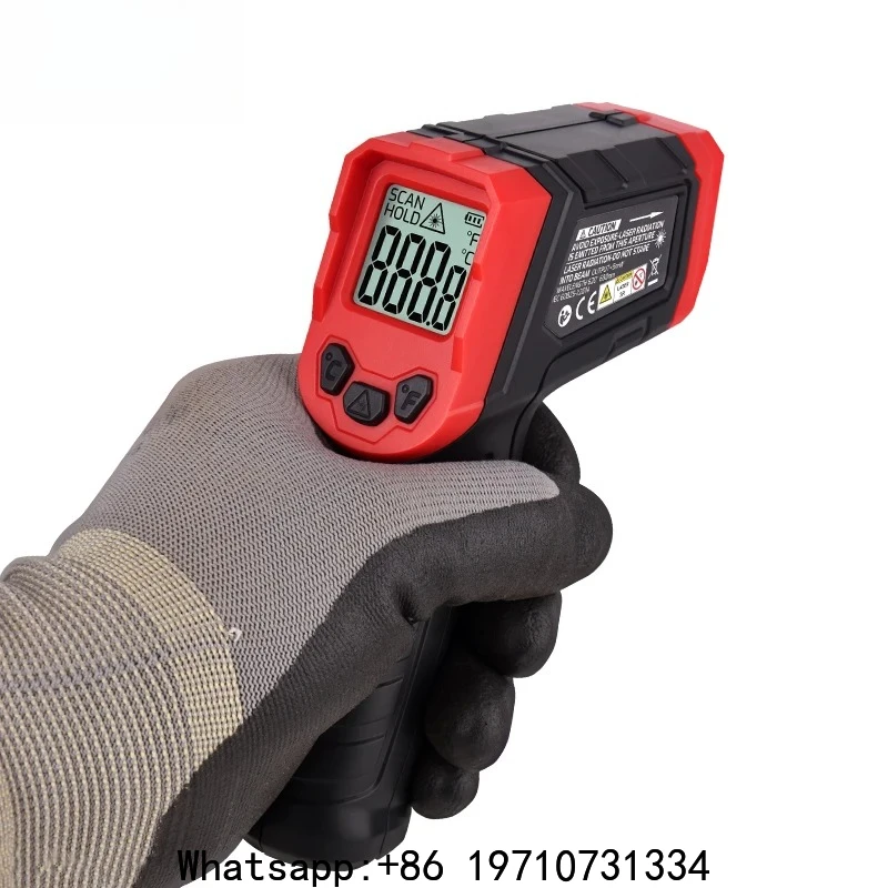 

TA600A TA600B PLUS Digital Infrared Thermometer Non Contact Temperature Gun Temperrture Meter -32~400 Handheld IR Laser HD