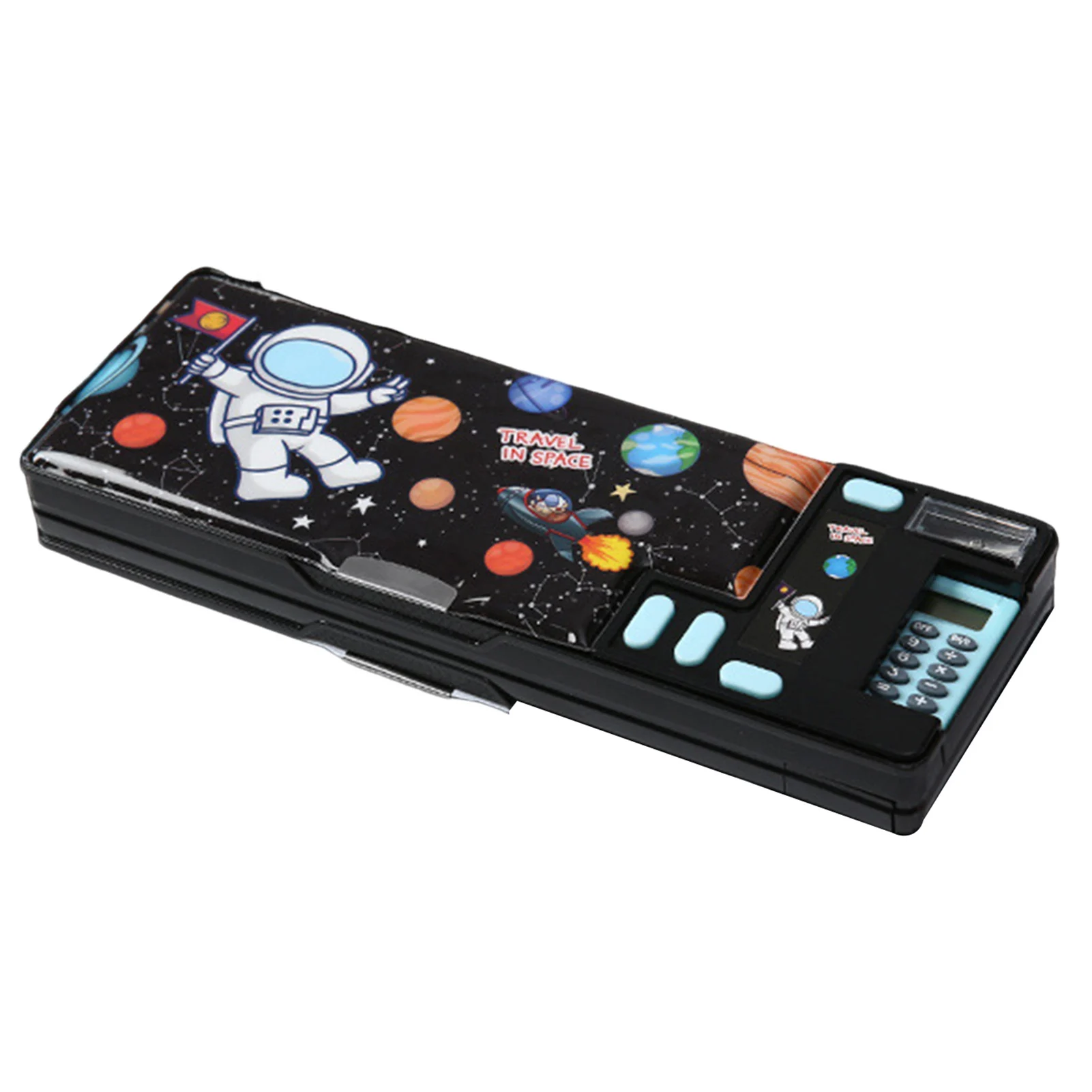 Multi Functional Stationery Box Smart Female Password Lock High Tech Pencil Case Mechanism Bilayer Girls School Students