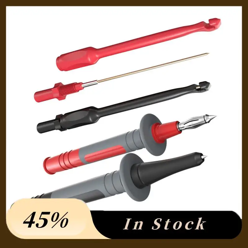 

P1925 Multimeter Test Leads Kit With Digital Electrical Test Probes Set Alligator Clip Test Hook Flexible Wire