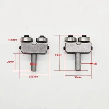 2PCS 띠톱 블레이드 가이드 9 