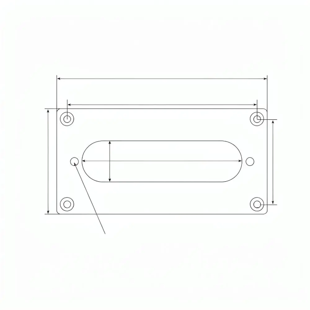 Professional Metal Pickup Ring For For GETMusic Electric Guitar Humbucker To Single Coil Conversion Mounting Adapter Hardware