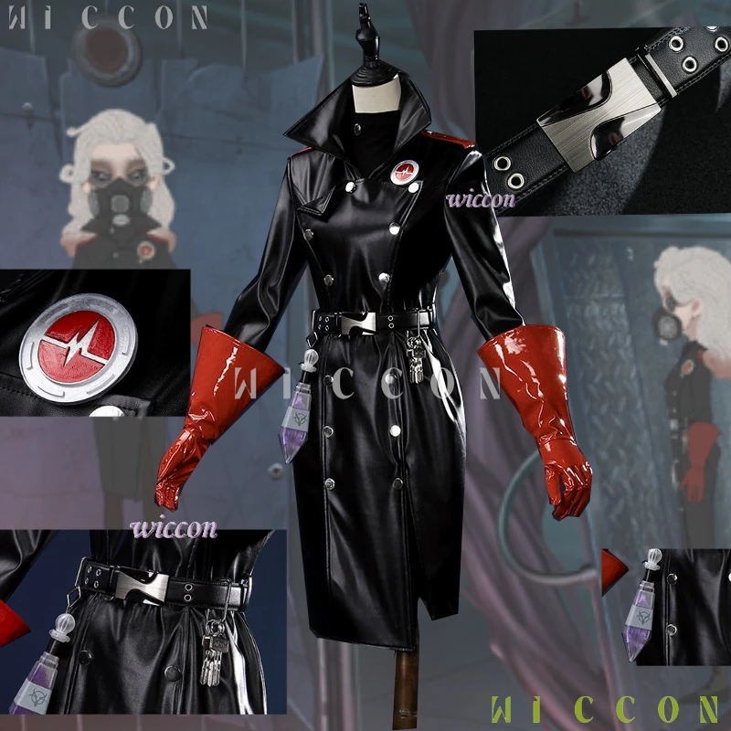 

Identity V Game One Character Survivor Psychologist Ada Mesmer Abyssal Horror Post-Apocalyptic SAR Cosplay Costume Game Full Set