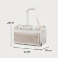 Khaki top bag