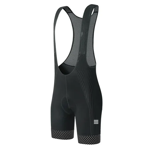Pantalones cortos con pechera para ciclismo para hombre, pantalones cortos antipérdida para montar en bicicleta de montaña profesional, pantalones cortos de ciclismo al aire libre en blanco y azul para mujer