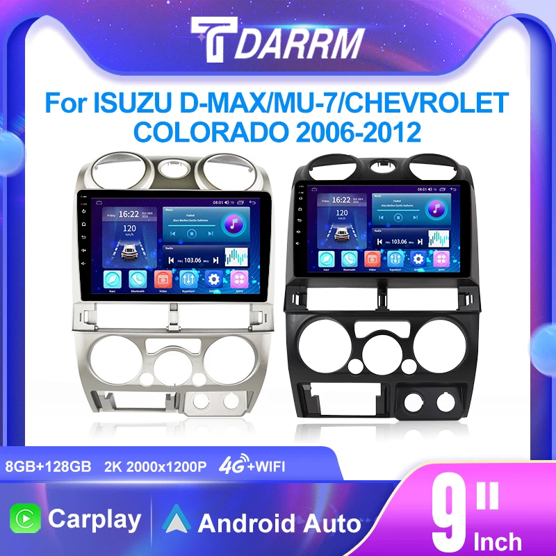 

Car Radio Android Multimedia Player GPS Navigation Carpaly Screen Auto Stereo For ISUZU D-MAX/MU-7/CHEVROLET COLORADO 2006-2012