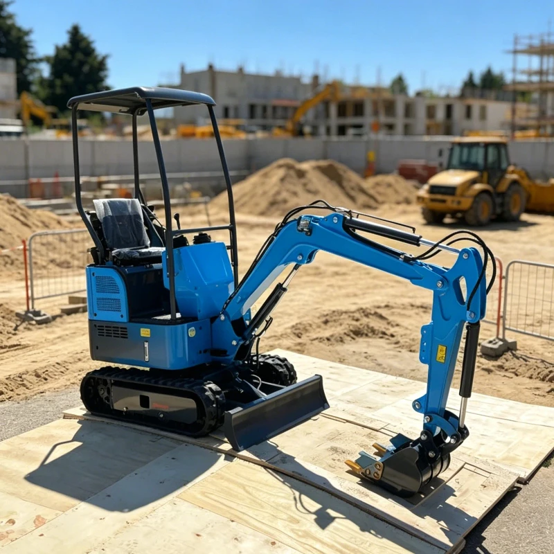 China Factory Customized Mini Excavator High Quality Kubota Engine Quick Delivery 1.2Ton Mini Excavator view 3