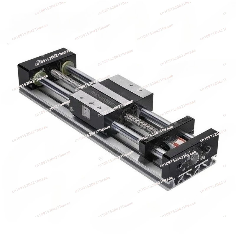 Suitable for Three-axis Aluminum Electric Guide Module，Double Optical Axis Rail Linear Slide Table 1605 Ball Screw,