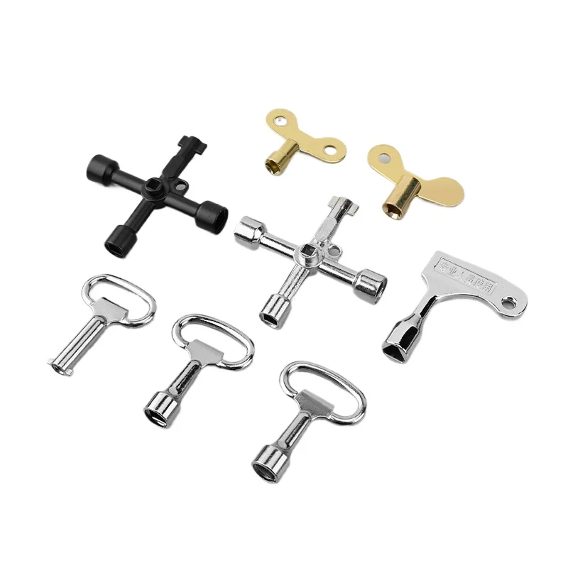 4-in-1 Portable Hand Screwdriver Set Cross Pattern DIY Socket Combination Tool for Faucet Repair - Hand Tool Set