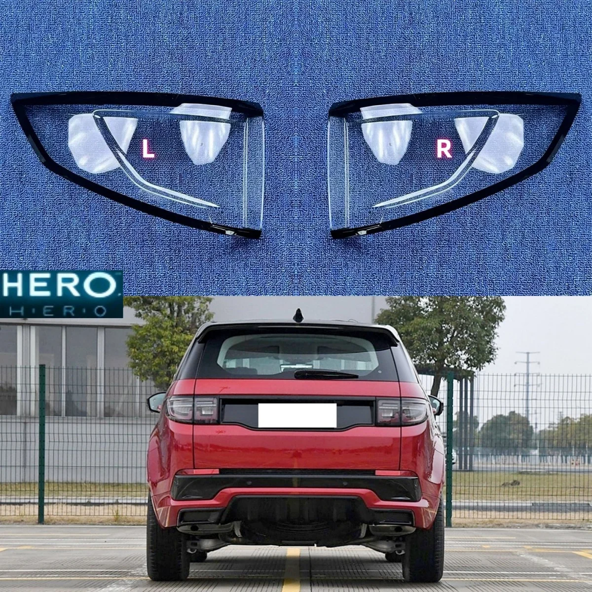 

Car Taillamp Case Rear Lamp Light Lampshade Lampcover Glass Lens Shell for Land Rover Discovery Sport 2020-2024 Taillight Cover