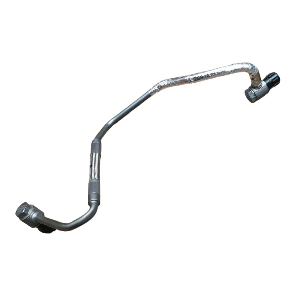 TurboCharger Oil Return Hose 1.6T for C4 For C5 for c6 For 408 For 308 3008 4008 5008 OEM Number 9806871880 Metal Silver