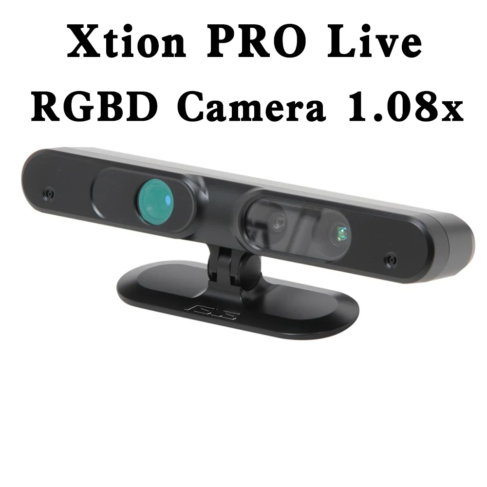 Asus Xtion PRO LIVE 3d เครื่องสแกนเนอร์ RGB และความลึกกล้อง Somatosensory เซ็นเซอร์การเคลื่อนไหว PrimeSense Carmine 1.08x RGBD Motion Sensing CAM