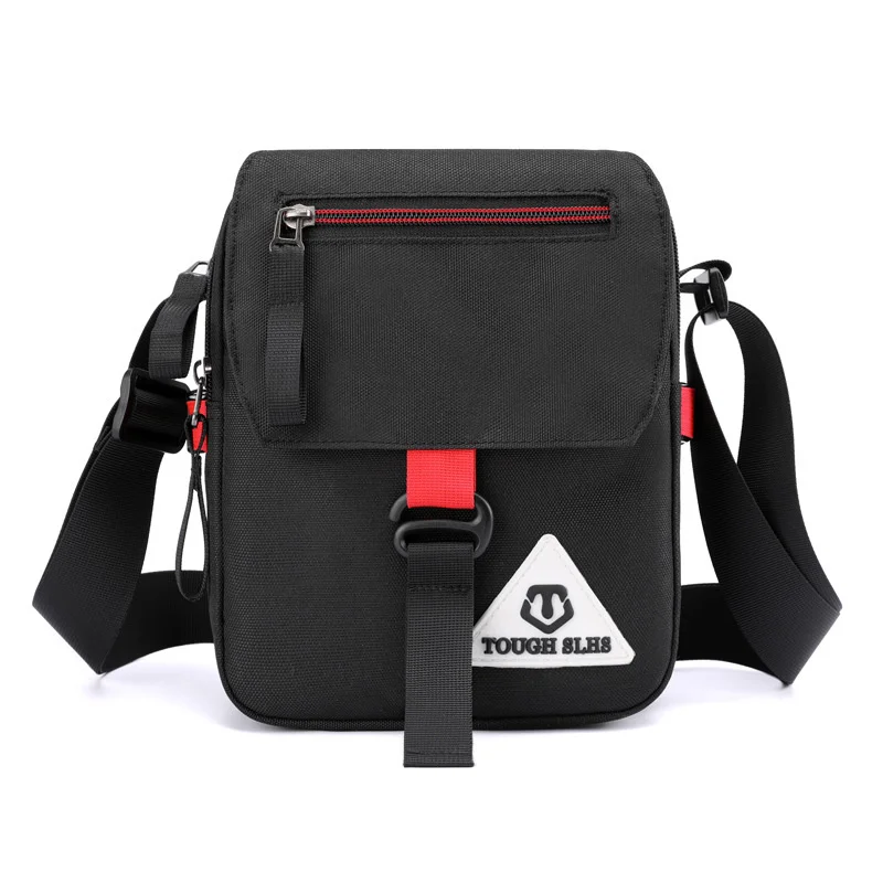 Masculino coreano casual bolsa de ombro esportes ao ar livre à prova dwaterproof água mensageiro saco moda tendência negócios mochila