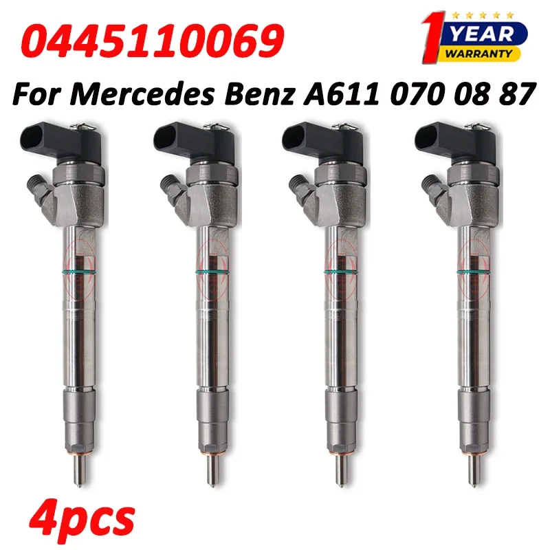 4Pcs 0445110069 Die…