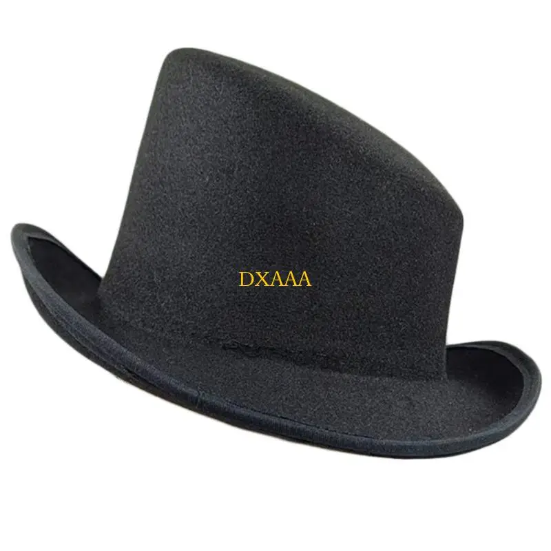 

DXAA Funny Parties Hats Wool Magicians Hat Wide Border Hat Costume Decoration