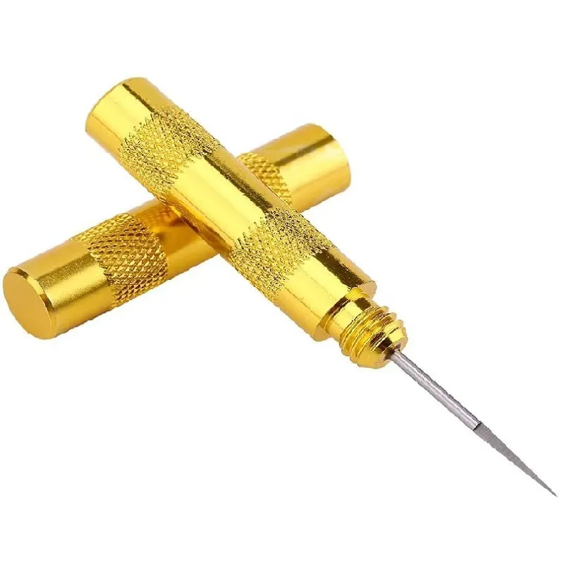 11-teiliges Airbrush-Sprühpistolen-Reinigungsset mit Nadeln und Bürsten als Reparaturwerkzeug – Detail 4