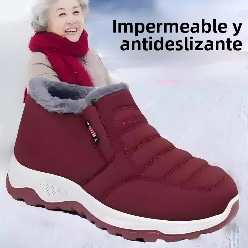 Bottes antidérapantes imperméables unisexes