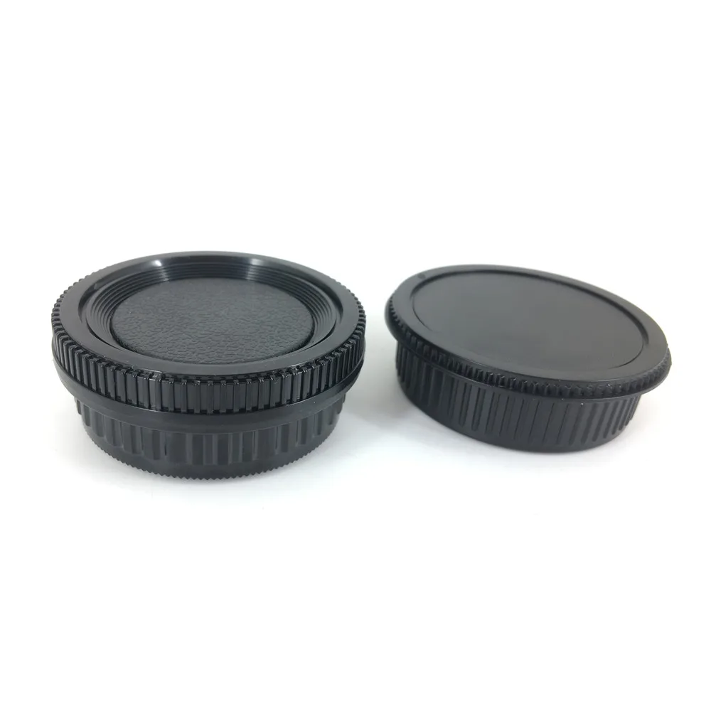 Conjunto de Tampa para Corpo de Câmera + Tampa Traseira para Lente, Acessório Protetor à Prova de Poeira para Câmeras DSLR Pentax PK Mount K3 K50 K-S2 K-5II K-M K-R