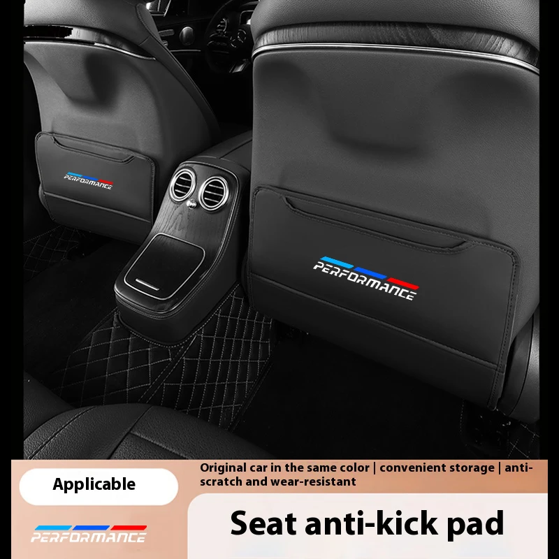 Assento de carro proteção traseira anti-chute almofada organizador saco de armazenamento para bmw m performance e36 e39 e46 e60 e90 f10 f20 f30 f15