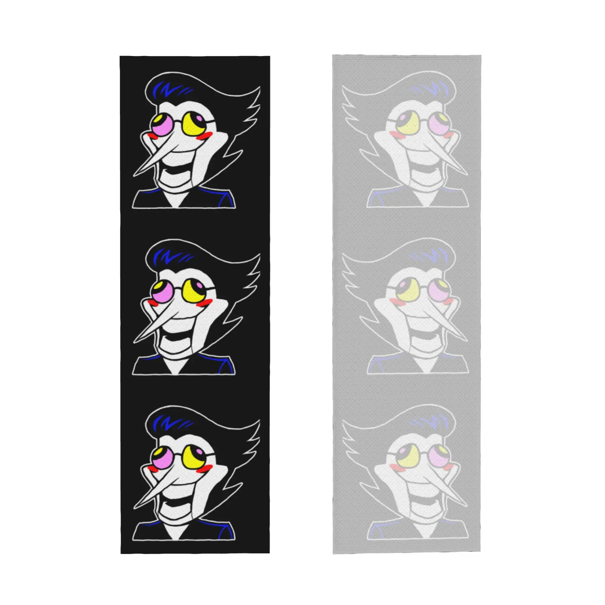 Cold Exercise Towel Deltarune Game Spamton Undertale Beach Sports Yoga Towel Camping Towel Refreshing Sports Scarf Face Towels